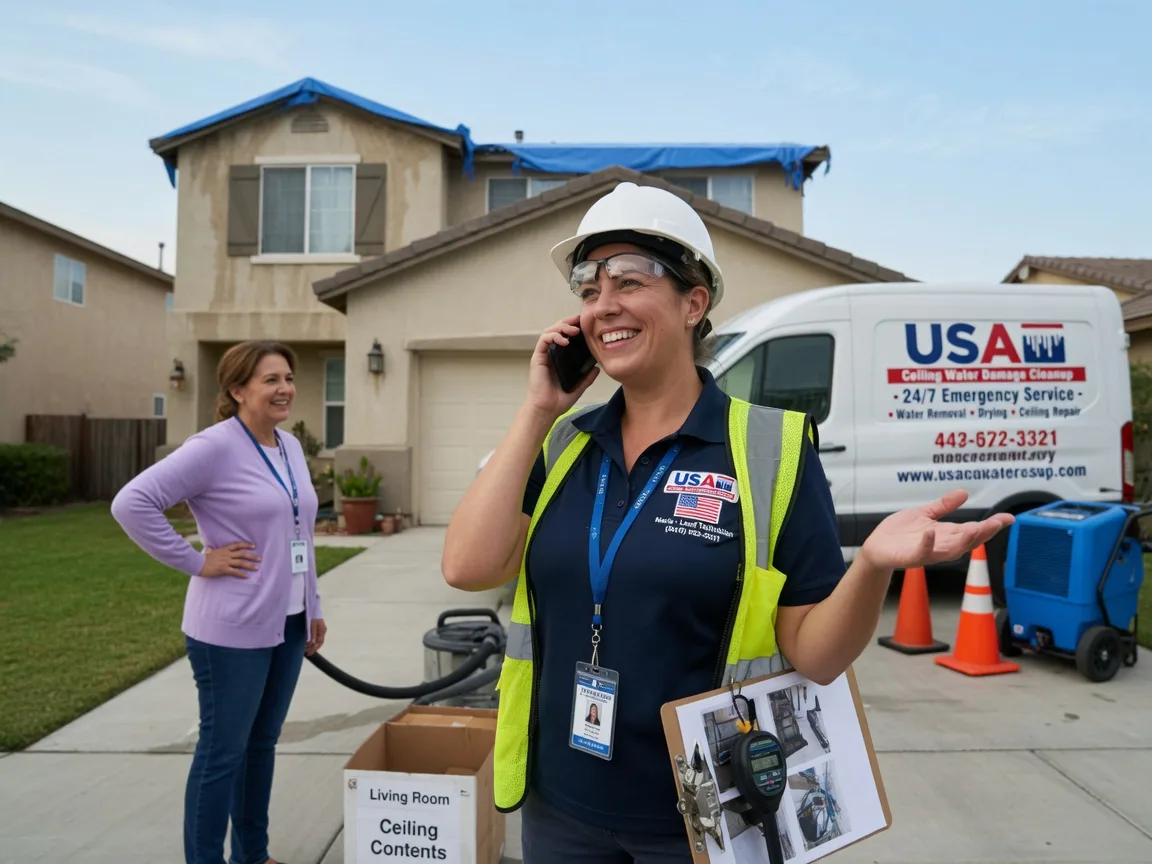 Ceiling Water Damage Restoration Martinsville, IL FAQs